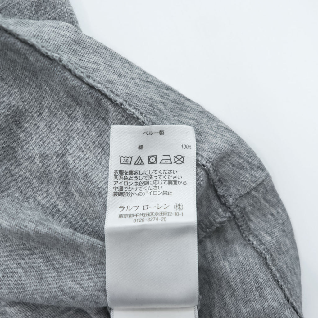 Polo Ralph Lauren ポロベア USA バスケットボール Tシャツ L グレー