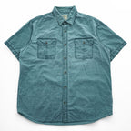 RedHead Brand Co XL Sage Green Short Sleeve Utility Work Shirt Bass Pro
