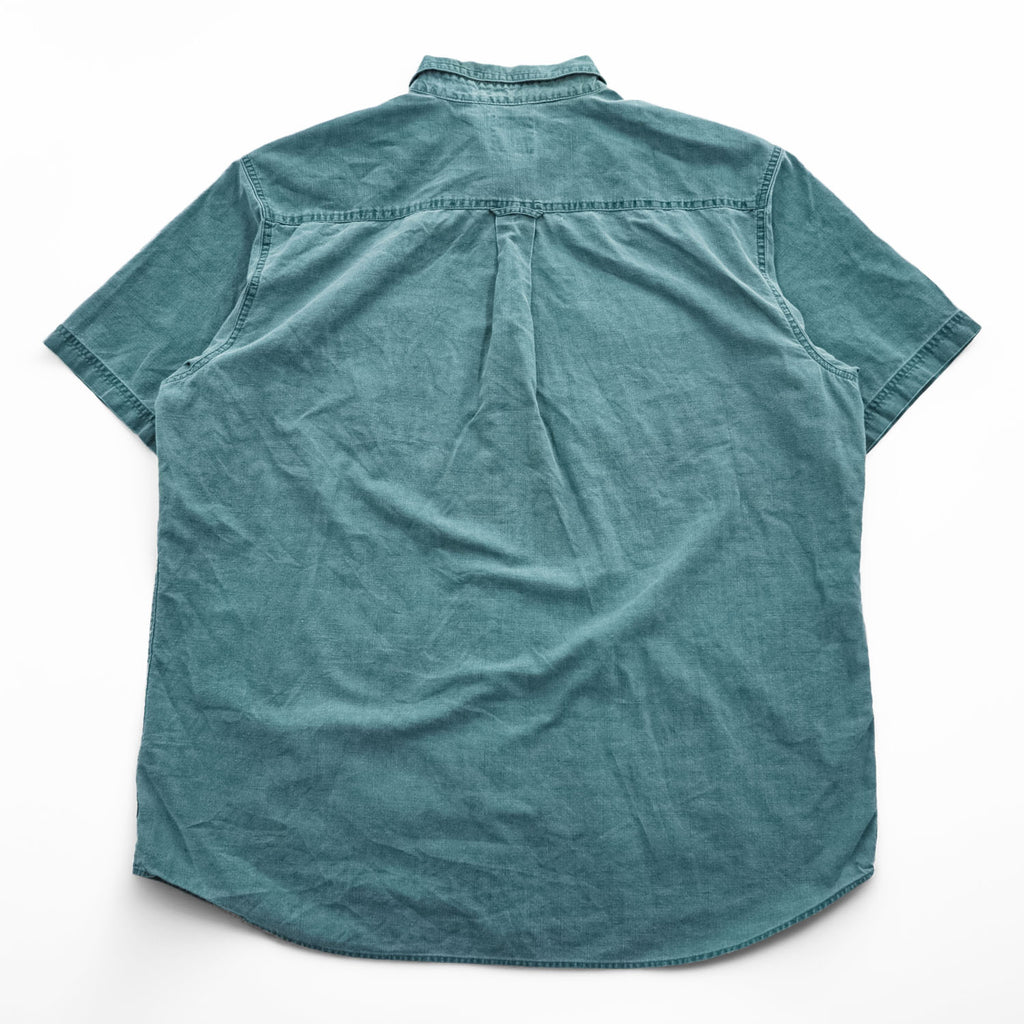 RedHead Brand Co XL Sage Green Short Sleeve Utility Work Shirt Bass Pro