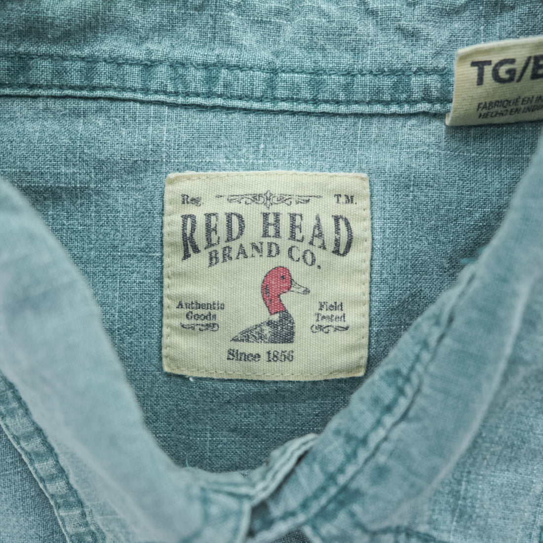 RedHead Brand Co XL Sage Green Short Sleeve Utility Work Shirt Bass Pro