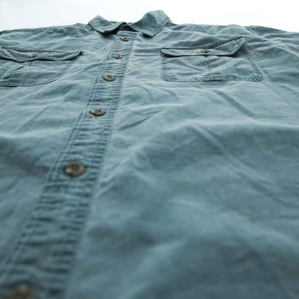 RedHead Brand Co XL Sage Green Short Sleeve Utility Work Shirt Bass Pro