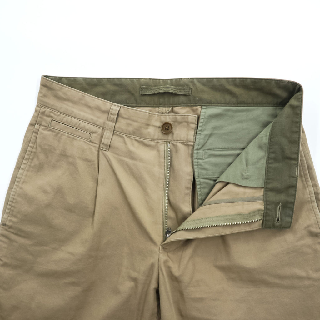 Nigel Cabourn Hospital Pants Weather Cloth Beige Cotton Size 30 Japan