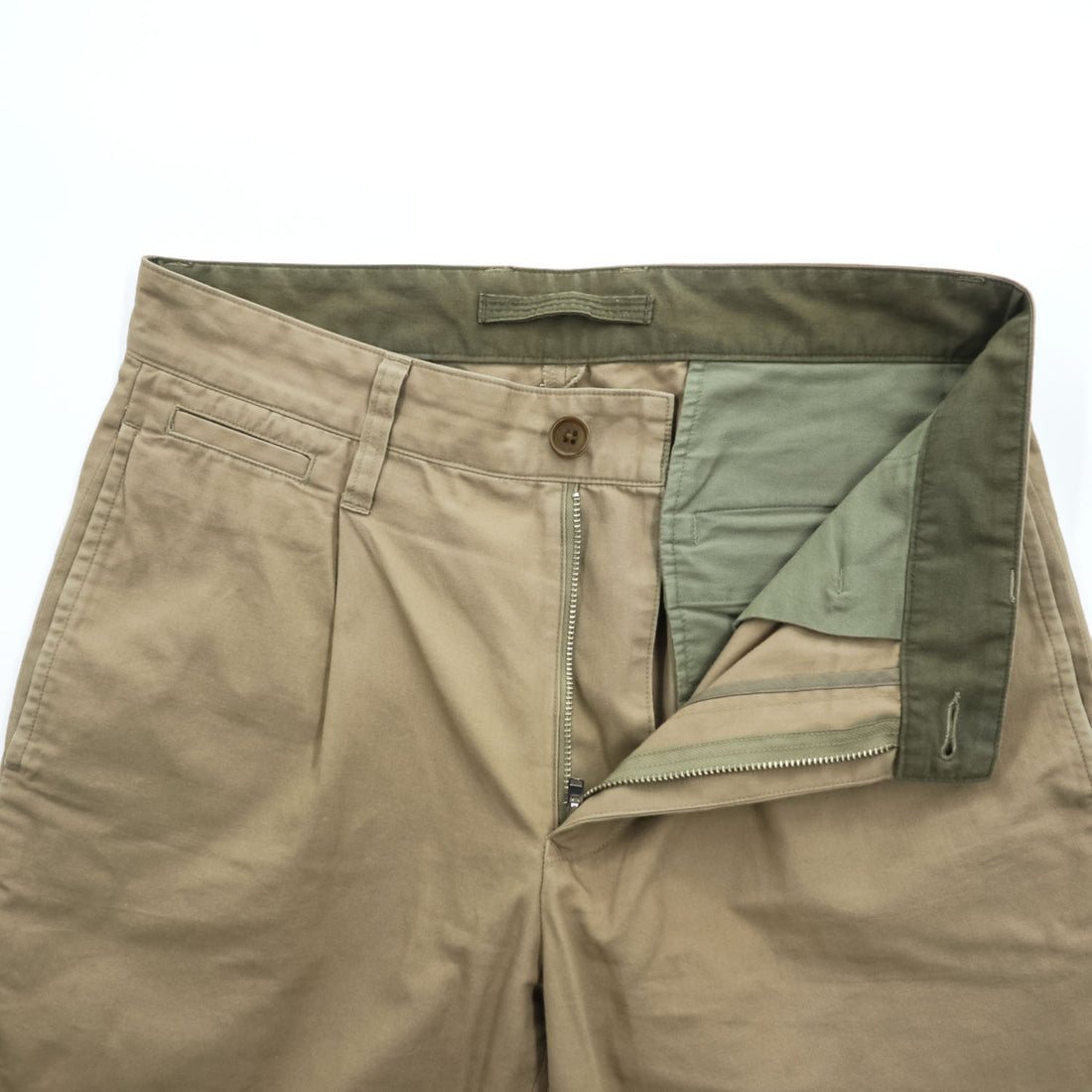 Nigel Cabourn Hospital Pants Weather Cloth Beige Cotton Size 30 Japan
