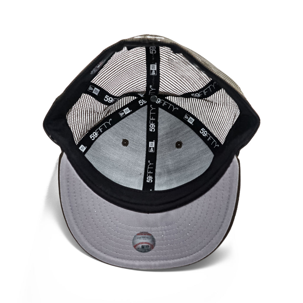 NEW ERA 59FIFTY パドレス メッシュキャップ 57.7cm 7 1/4 ブラウン SD MLB