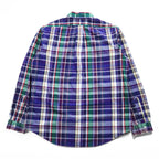 Ralph Lauren Custom Fit Madras Plaid Long Sleeve Button Down Shirt XL