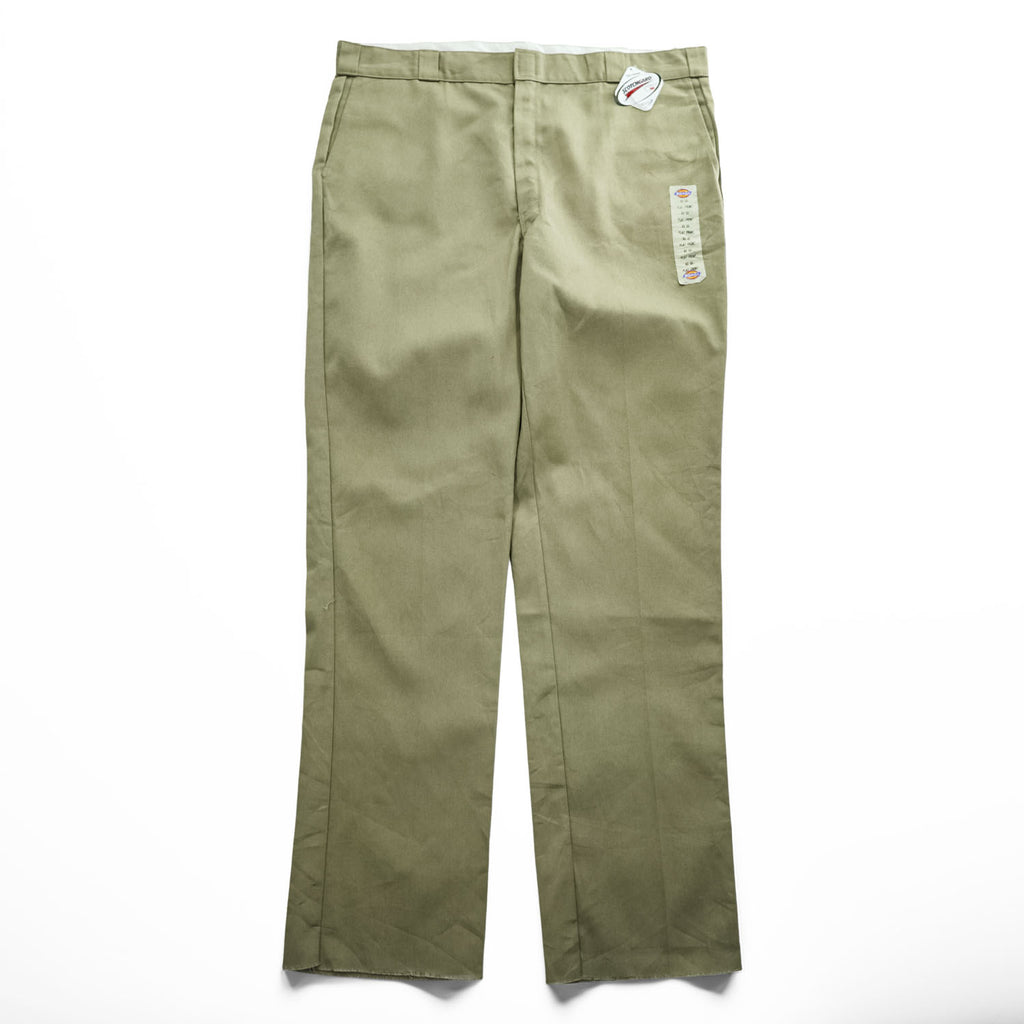 Dickies 874KH Deadstock Khaki Original Fit Work Pants W42 Unhemmed NWT