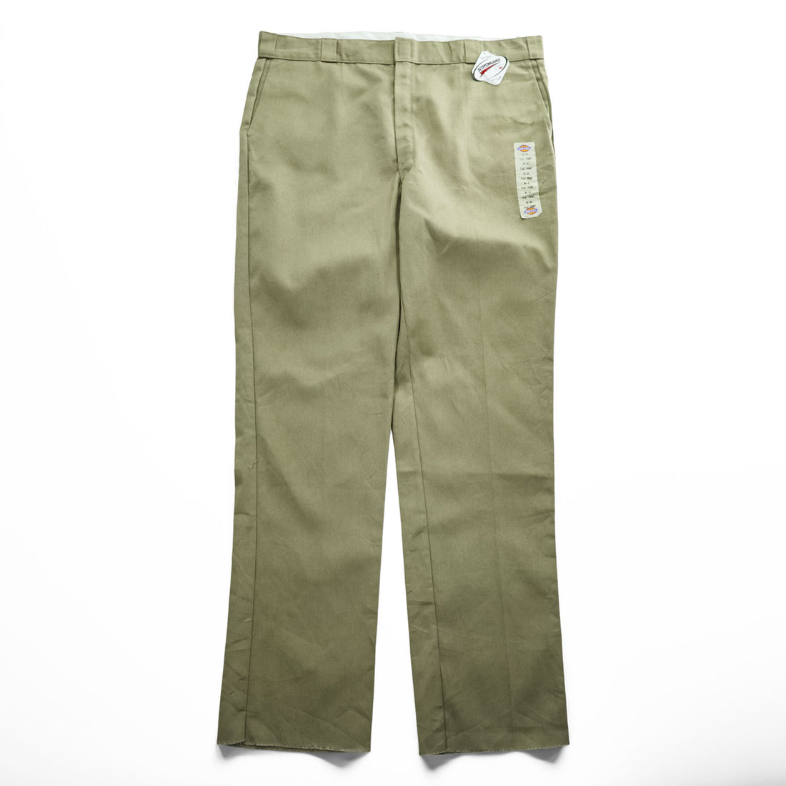 Dickies 874KH Deadstock Khaki Original Fit Work Pants W42 Unhemmed NWT