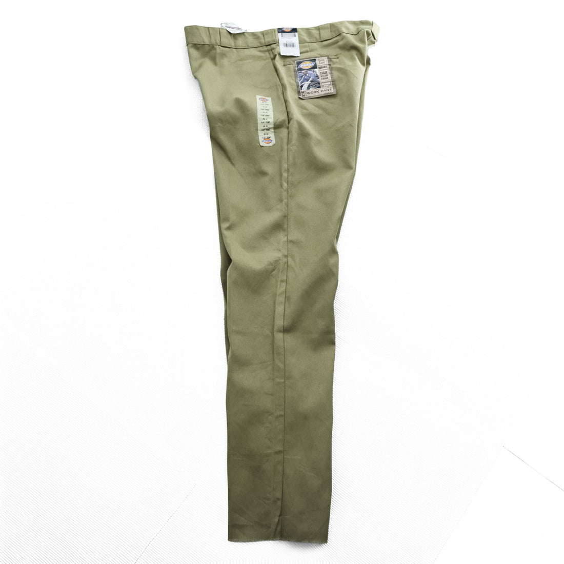 Dickies 874KH Deadstock Khaki Original Fit Work Pants W42 Unhemmed NWT