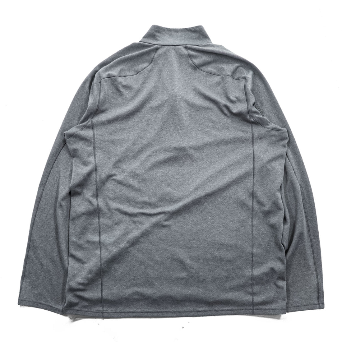 Patagonia 長袖 ロングスリーブ Tシャツ ロンT XL グレー ストレッチ Capilene 3 Midweight Zip Neck Pullover 44441