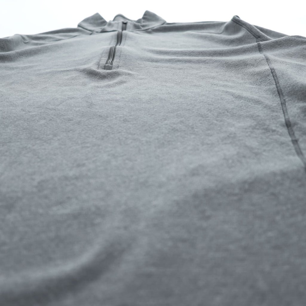Patagonia 長袖 ロングスリーブ Tシャツ ロンT XL グレー ストレッチ Capilene 3 Midweight Zip Neck Pullover 44441