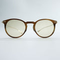 OLIVER PEOPLES サングラス ボストン ゴールド ブラウン 18G ベッコウ チタン