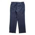 Brooks Brothers スラックス パンツ L ネイビー ダブルカフス REGENT REDA イタリア生地 ウール
