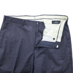 Brooks Brothers スラックス パンツ L ネイビー ダブルカフス REGENT REDA イタリア生地 ウール
