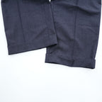 Brooks Brothers スラックス パンツ L ネイビー ダブルカフス REGENT REDA イタリア生地 ウール