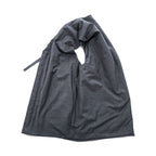 N.HOOLYWOOD COMPILE PRIMALOFT Padded Zip Vest Charcoal Gray Wool Blend Size 36 Japan