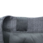 N.HOOLYWOOD COMPILE PRIMALOFT Padded Zip Vest Charcoal Gray Wool Blend Size 36 Japan