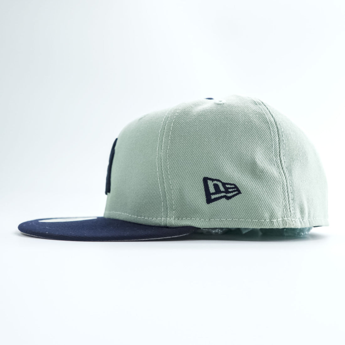 NEW ERA ニューヨークヤンキース 59FIFTY キャップ グレー ネイビー 7 1/2 59.6cm MLB フラットバイザー