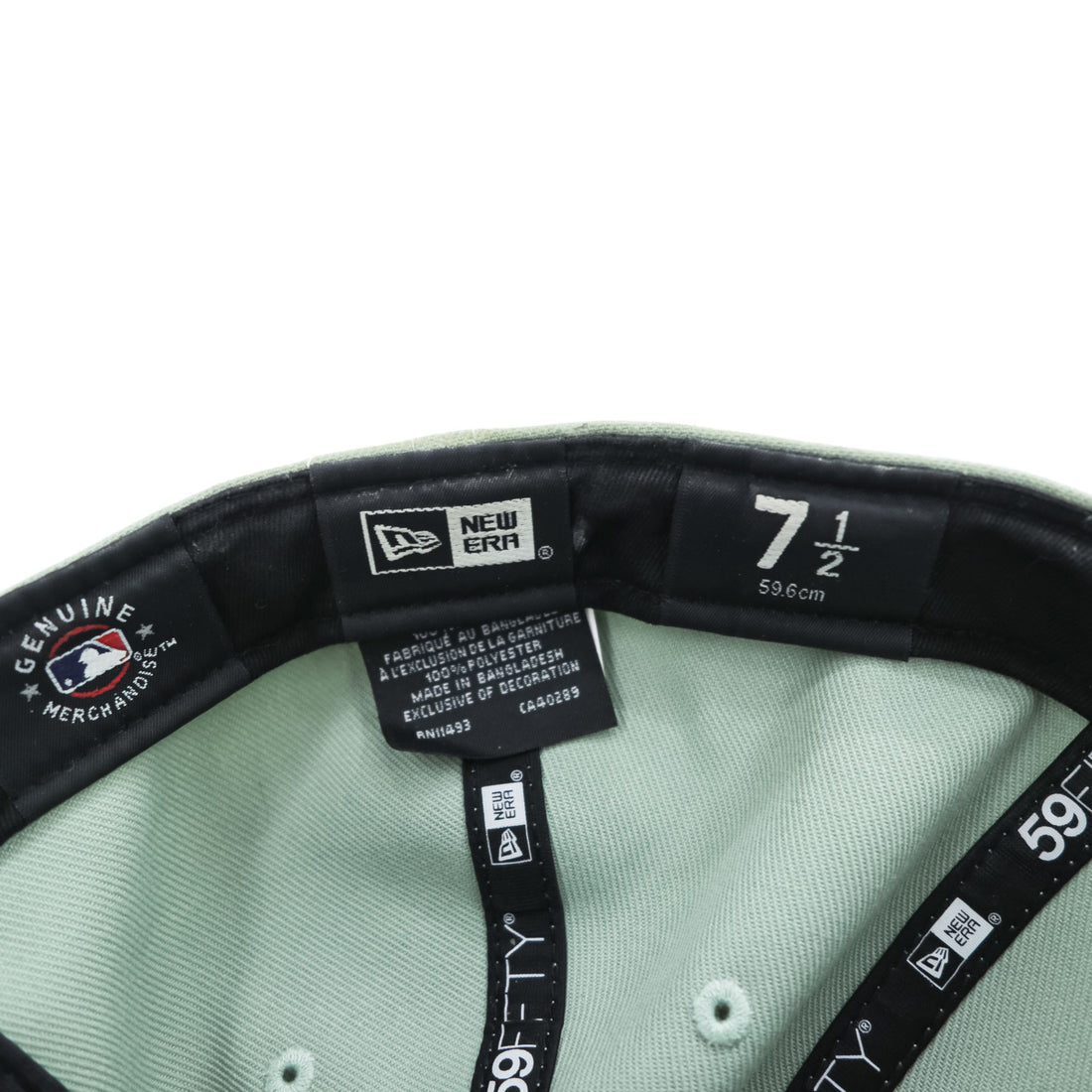 NEW ERA ニューヨークヤンキース 59FIFTY キャップ グレー ネイビー 7 1/2 59.6cm MLB フラットバイザー