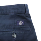 DOCKERS ( Levi's ) 00年代 ヴィンテージ チノパンツ 36 x 36 ネイビー No Wrinkle Twill Classic Fit プリーツ