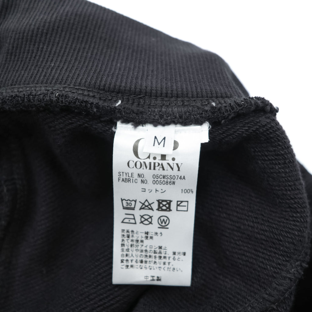 C.P. COMPANY レンズポケット スウェットパンツ M ブラック カーゴジョガー 05CMSS074A