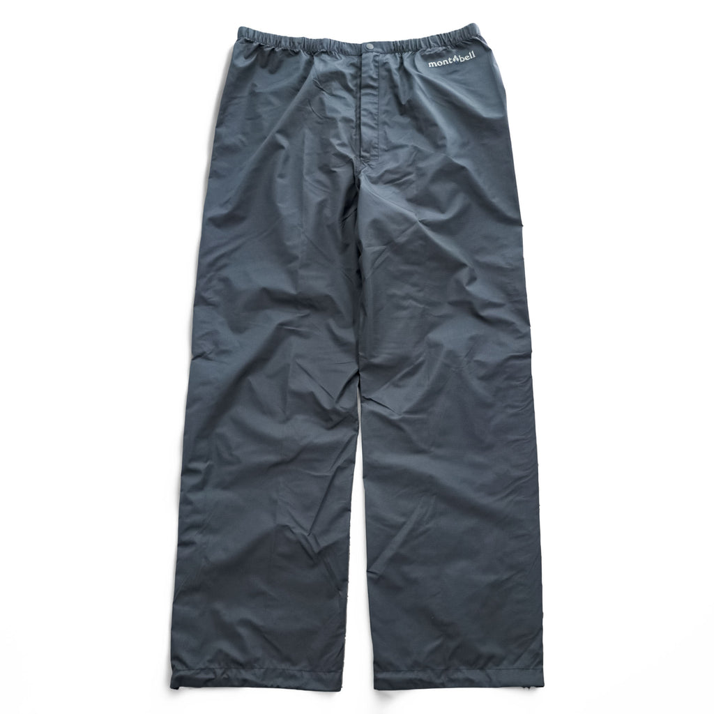mont-bell ゴアテックス GORE-TEX 防水 レインダンサーパンツ シェル アウトドア パンツ L グレー 1128342