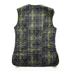 Barbour  キルティング ライナー ベスト M カーキ タータンチェック Barbour Tartan Betty LQU0327 TN11