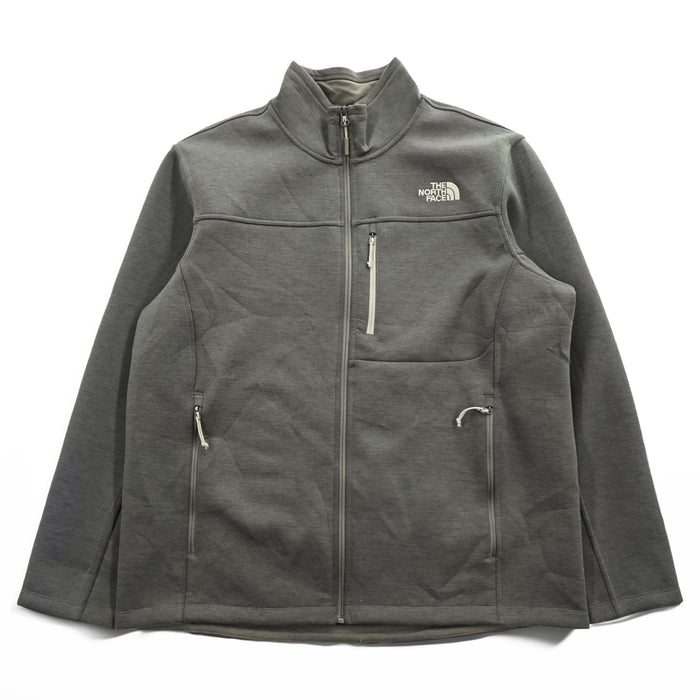 THE NORTH FACE フリースジャケット Apex Bionic XL カーキ 胸ジップポケット アウトドア NF00CLD4