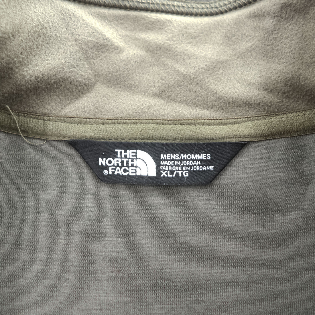 THE NORTH FACE フリースジャケット Apex Bionic XL カーキ 胸ジップポケット アウトドア NF00CLD4