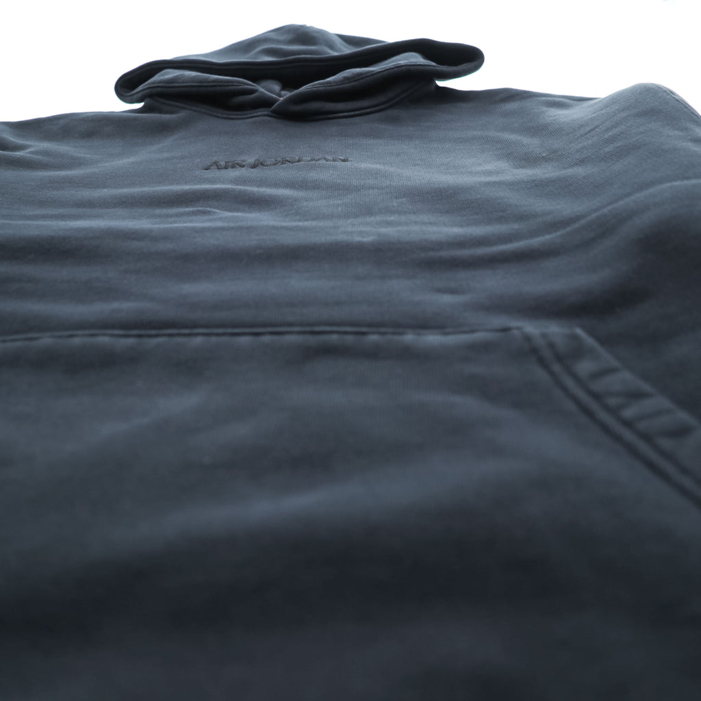 JORDAN BRAND ( NIKE ) プルオーバー パーカー L ブラック Wordmark Fleece Hoodie カンガルーポケット FJ1966-010