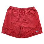 Vintage Patagonia Baggies Long Nylon Swim Shorts Red Mesh Lined 90s Y2K
