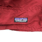 Vintage Patagonia Baggies Long Nylon Swim Shorts Red Mesh Lined 90s Y2K
