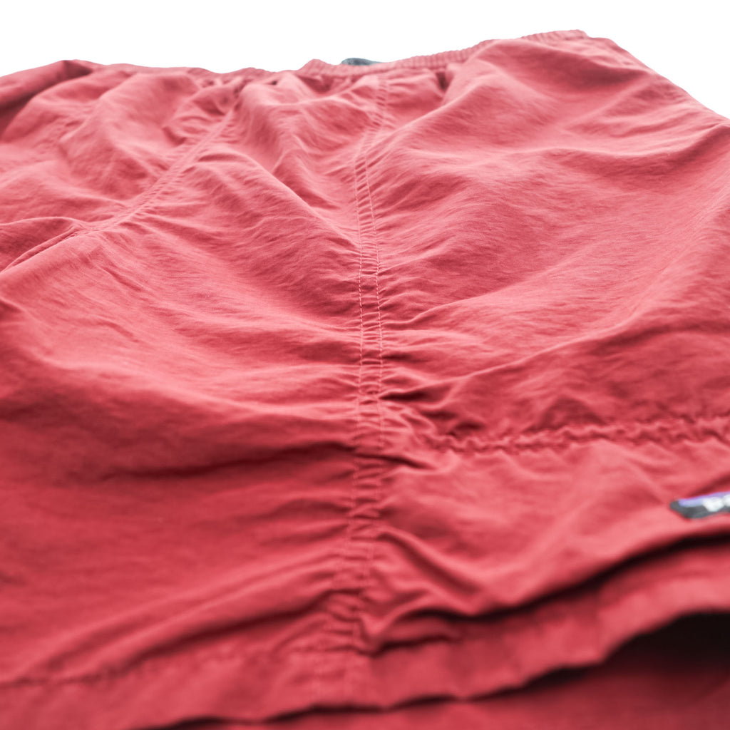 Vintage Patagonia Baggies Long Nylon Swim Shorts Red Mesh Lined 90s Y2K