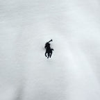 Polo Ralph Lauren 90年代 ヴィンテージ スウェット トレーナー XL ホワイト スモールポニー ロゴ 刺繍 ビッグサイズ
