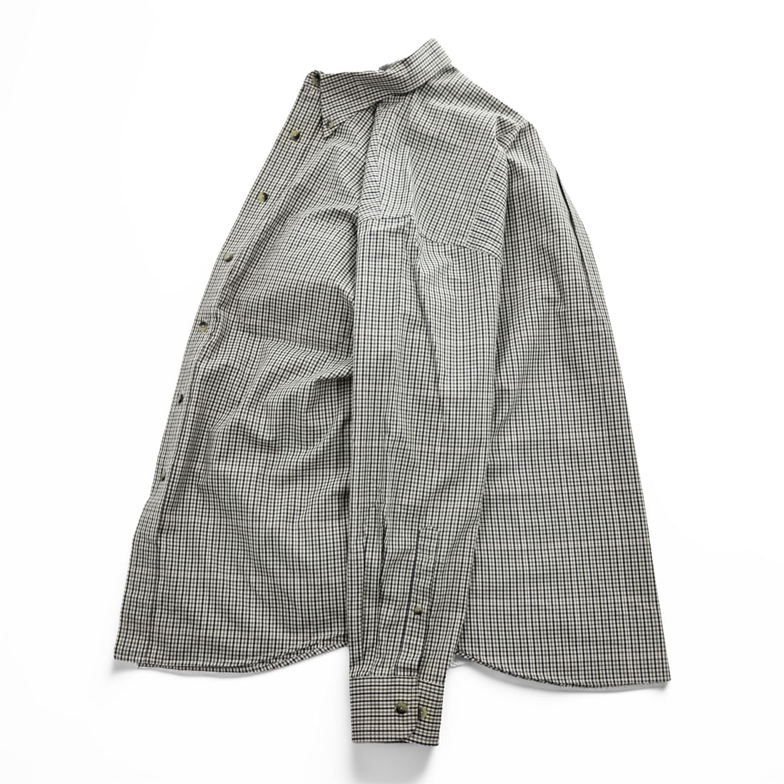 PENDLETON 長袖チェックシャツ M ブラウン ボタンダウン 胸ポケット