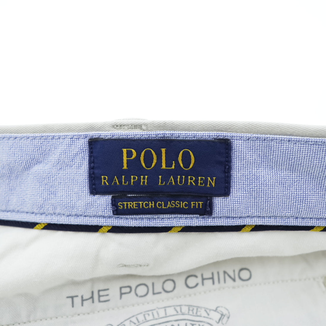 Polo Ralph Lauren ショートパンツ ハーフパンツ L ベージュ ストレッチ STRETCH CLASSIC FIT ポロチノ