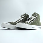 CONVERSE REACT × 倉敷帆布 100周年 オールスター ALL STAR 100 KURASHIKI-HAMPU HI スニーカー 26.5cm カーキ グリーン キャンバス 1CK954 未使用品