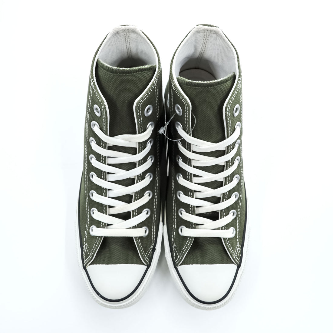 CONVERSE REACT × 倉敷帆布 100周年 オールスター ALL STAR 100 KURASHIKI-HAMPU HI スニーカー 26.5cm カーキ グリーン キャンバス 1CK954 未使用品