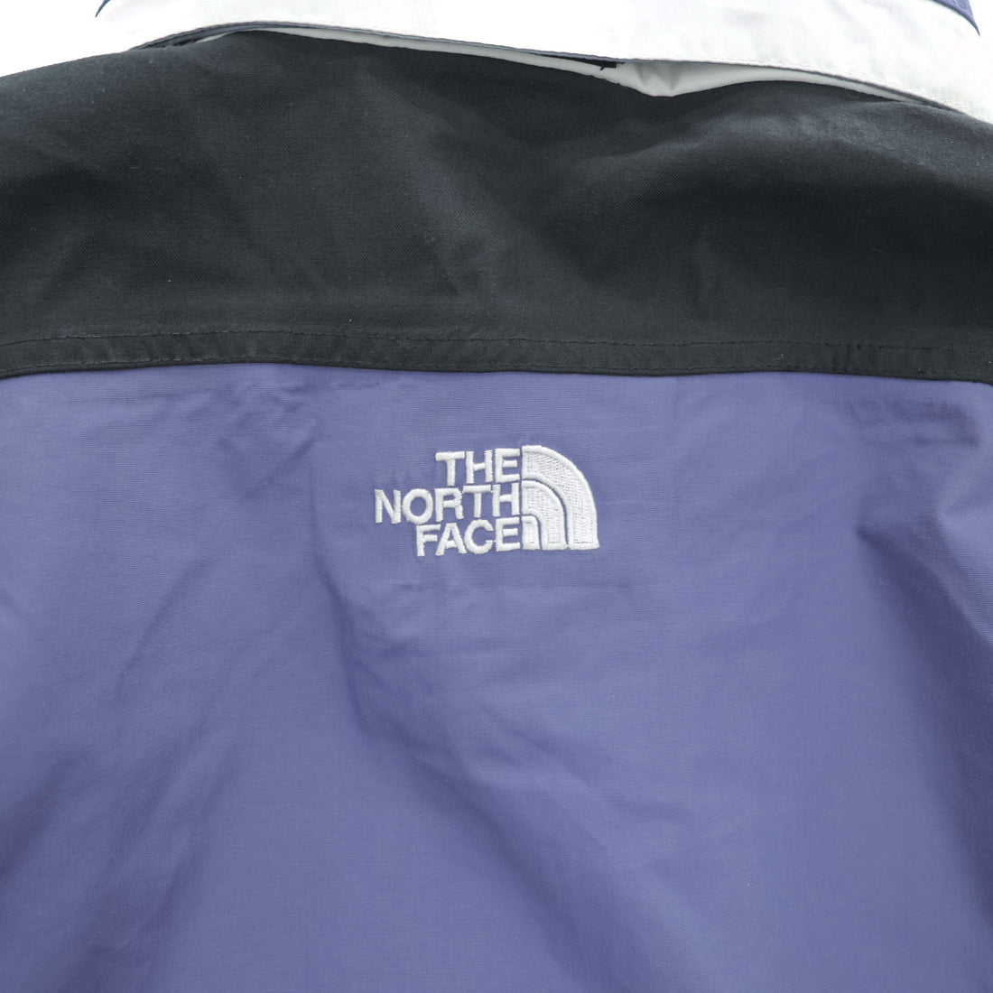 THE NORTH FACE 90年代 ヴィンテージ マウンテンジャケット L ブルー 防水 シェル ジップインジップ ドローコード