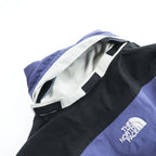 THE NORTH FACE 90年代 ヴィンテージ マウンテンジャケット L ブルー 防水 シェル ジップインジップ ドローコード