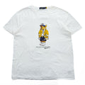 POLO RALPH LAUREN ポロベア Tシャツ L ホワイト イエロージャケット US-93 半袖 コットン100%