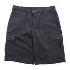 Red Kap PT66 Black Cargo Work Shorts New With Tags 34x12 Mexico Poly Cotton