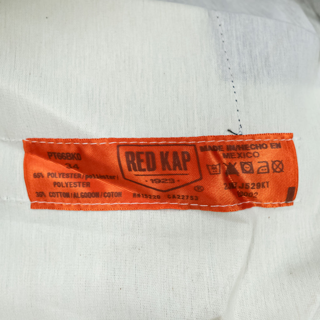 Red Kap PT66 Black Cargo Work Shorts New With Tags 34x12 Mexico Poly Cotton