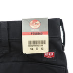 Red Kap PT66 Black Cargo Work Shorts New With Tags 34x12 Mexico Poly Cotton