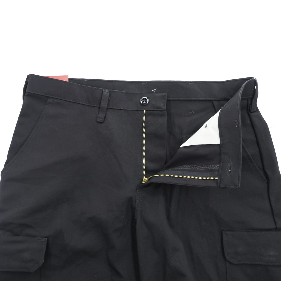 Red Kap PT66 Black Cargo Work Shorts New With Tags 34x12 Mexico Poly Cotton