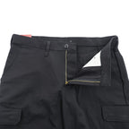 Red Kap PT66 Black Cargo Work Shorts New With Tags 34x12 Mexico Poly Cotton