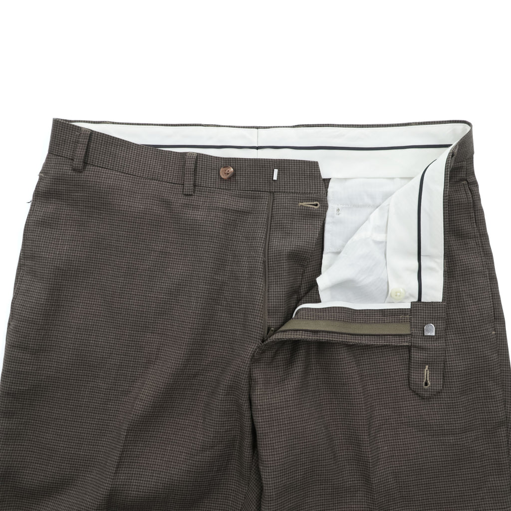 Ralph Lauren 90年代 ヴィンテージ スラックス パンツ XL ブラウン チェック レーヨン