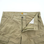 carhartt カーゴショーツ RELAXED FIT ショートパンツ ハーフパンツ L ベージュ リップストップ FORCE BROXTON 103543-253