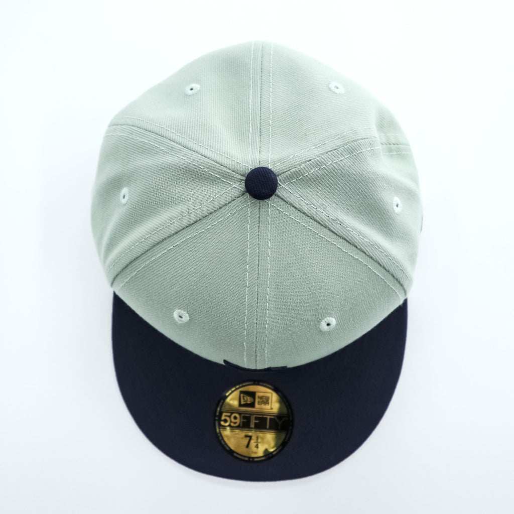 NEW ERA 59FIFTY デトロイト・タイガース  ベースボールキャップ ライトグレー ネイビー 7 1/4 57.7cm MLB