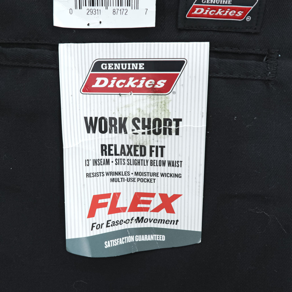 Dickies FLEX ワークショーツ RELAXED FIT ショートパンツ ハーフパンツ XL ブラック GR630BK 未使用品