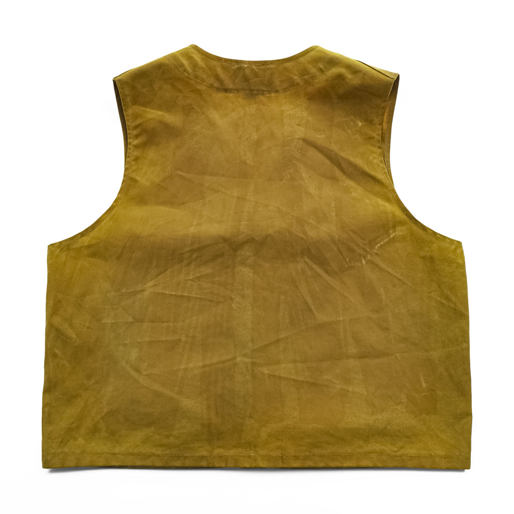 FILSON USA製 オイルドティンクロス ワークベスト OIL TIN CLOTH VEST ダークタン L 11010265